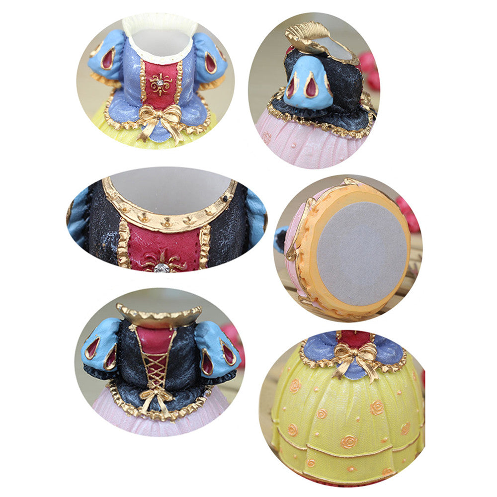 Stainless Steel Fruit Fork Creative Swan Suit   SG-4 pink - Mega Save Wholesale & Retail - 3