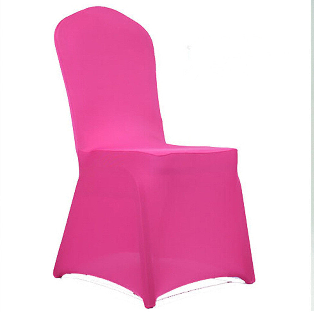 100pcs Universal Spandex Stretch Chair Covers Hotel Wedding Party Banquet Decoration - Mega Save Wholesale & Retail