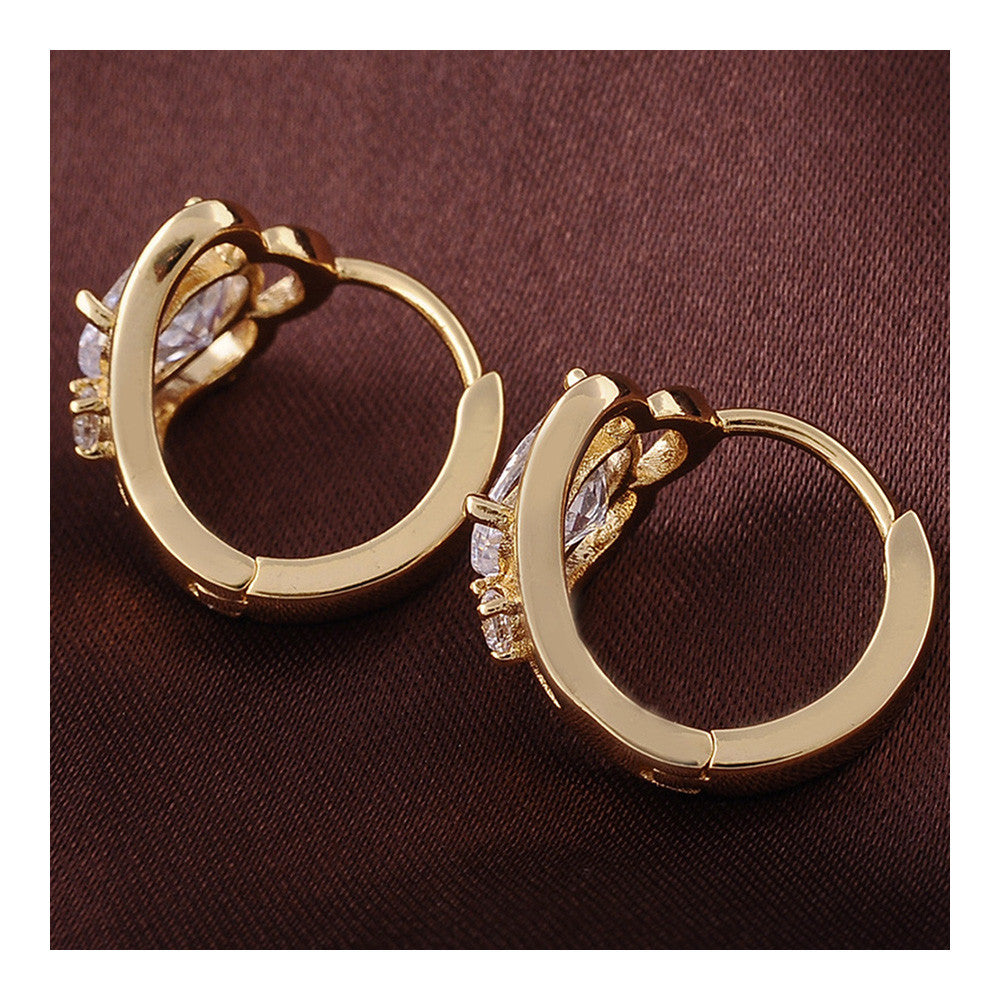 Earrings Love Heart Delicate - Mega Save Wholesale & Retail - 3