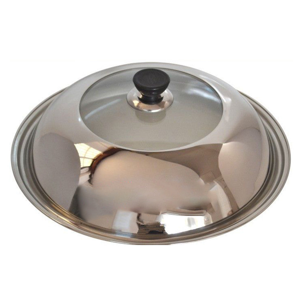 National free shipping stainless steel fondue pot duck pot with a lid shamisen lamb 3 three grid Cooker dedicated pot  34CM - Mega Save Wholesale & Retail - 2