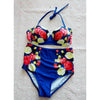 Bikini Swimwear Swimsuit Bathing Suit China Style  dark blue - Mega Save Wholesale & Retail - 1