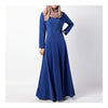Dress Muslim Women Garments Middle East   dark blue    M