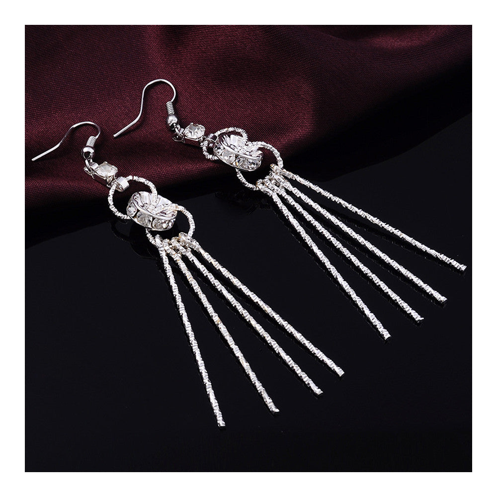 Iron Plate Earrings Big Circle - Mega Save Wholesale & Retail - 2