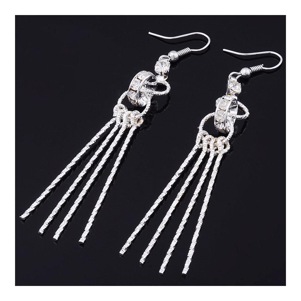 Iron Plate Earrings Big Circle - Mega Save Wholesale & Retail - 3