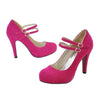 Bridal Wedding Thin Shoes  peach - Mega Save Wholesale & Retail