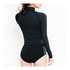 Diving Suit Surfing Long Sleeve Slim Black Suit   S