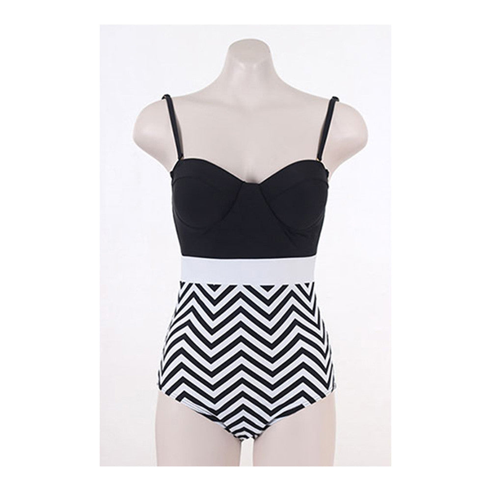 Swimsuit Swimwear Women Sexy Microgroove Bathing Suit  S - Mega Save Wholesale & Retail - 2