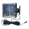 22 LED Adjustable Dual Solar Powered Garage Motion Sensor Security Flood Light   black - Mega Save Wholesale & Retail - 2