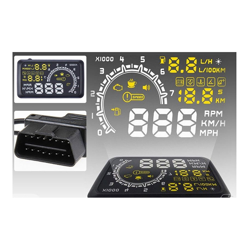 Car HUD Projector Head Up Display OBD II 5.5 Inch - Mega Save Wholesale & Retail - 2