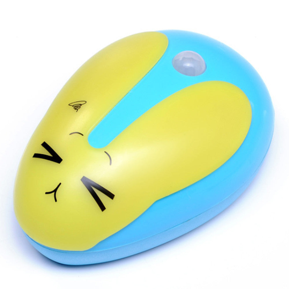 Rabbit USB Motion Light+Voice Controlled LED Desk Table Lamp     blue body induction - Mega Save Wholesale & Retail - 1