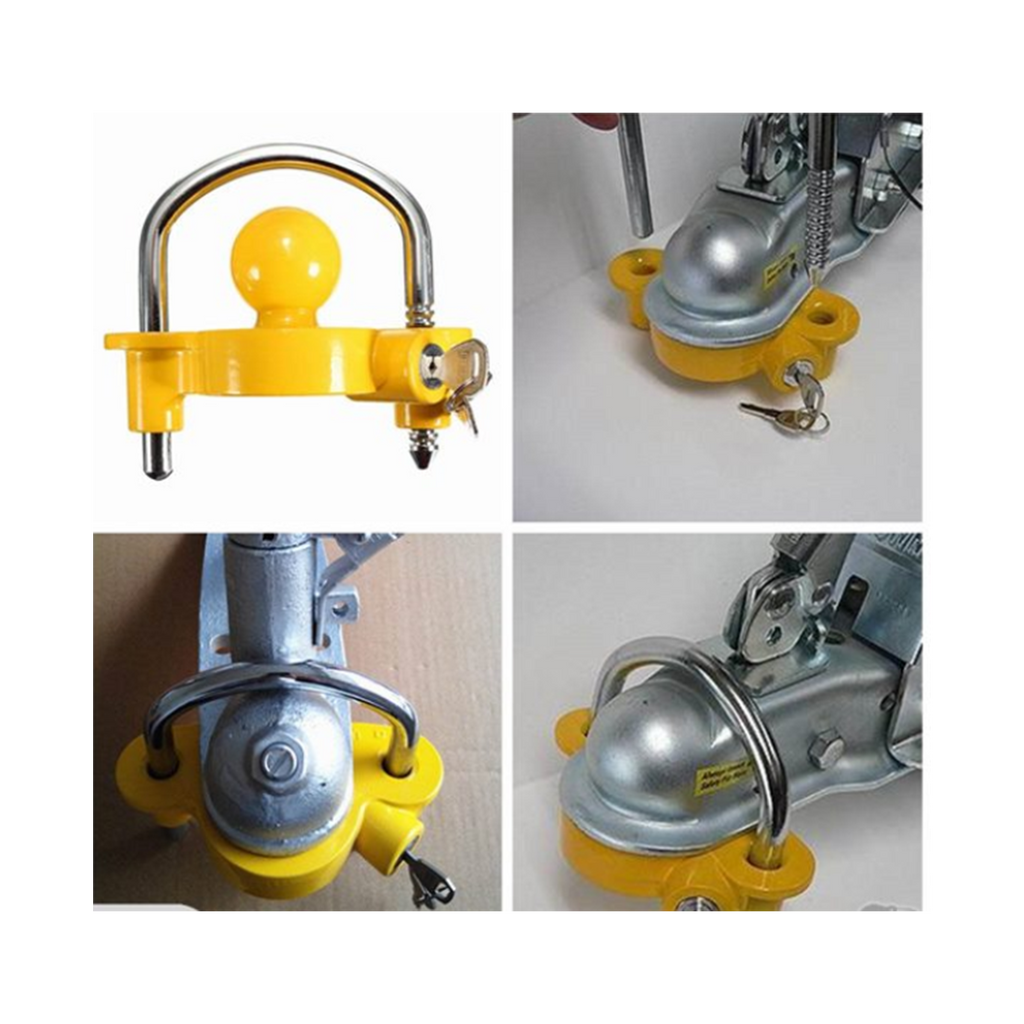 Trailer Lock Coupling Towbar Hitch Lock Caravan - Mega Save Wholesale & Retail - 2