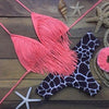 Tassel Bikini Leopard Print Swimwear Swimsuit Bathing Suit  watermelon red - Mega Save Wholesale & Retail - 1