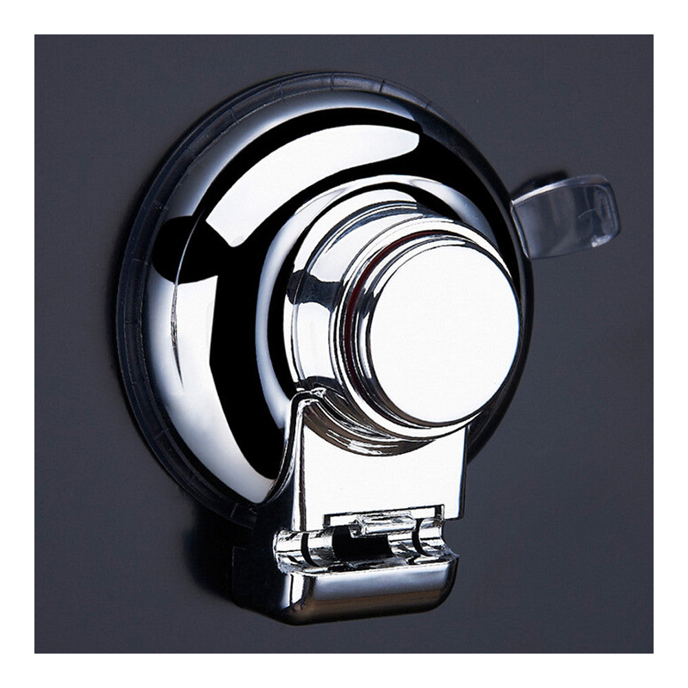 Stainless Steel Suction Cup Suckers Powerful Suction Button Hook Holder 2 Hooks - Mega Save Wholesale & Retail - 2