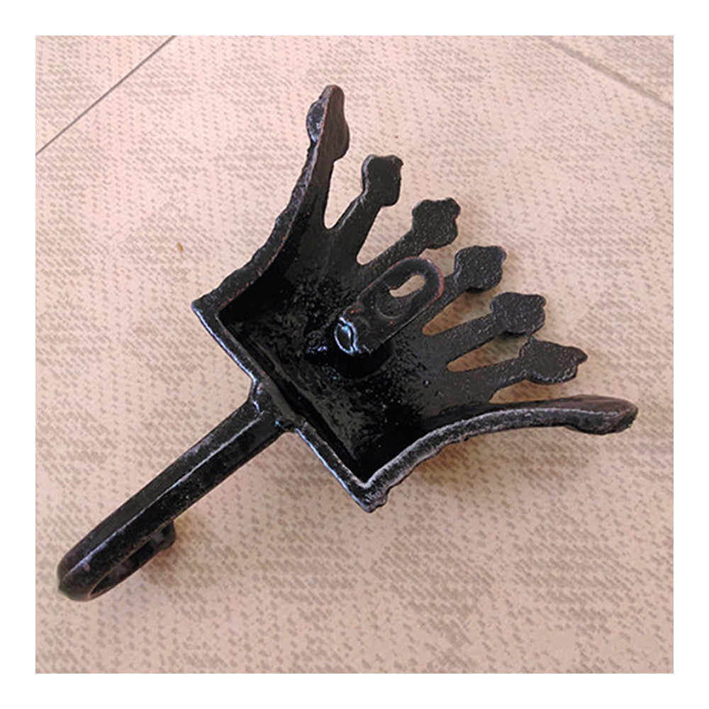 Wrought iron hooks creative decorative wall hook hook hook iron wall hangings    red copper - Mega Save Wholesale & Retail - 3