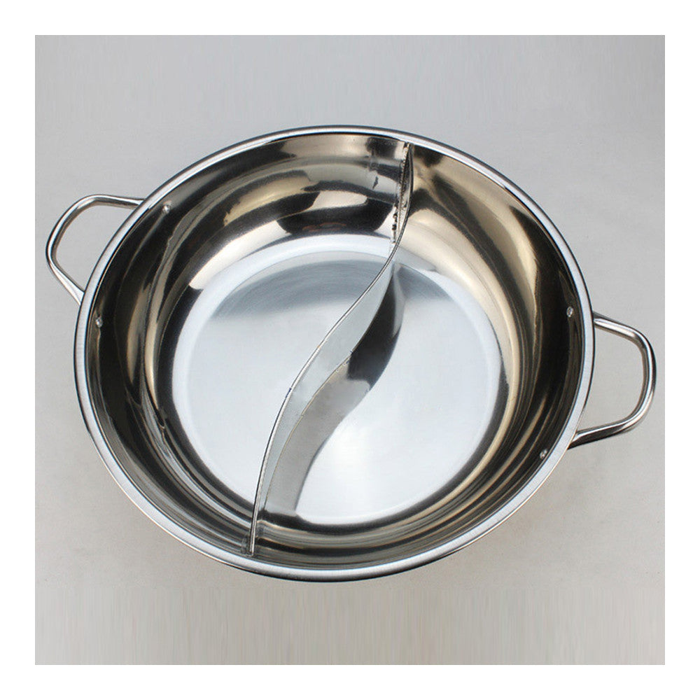 Thick Stainless Steel Duck Hot Pot Induction Cooker Usable   38CM - Mega Save Wholesale & Retail - 3
