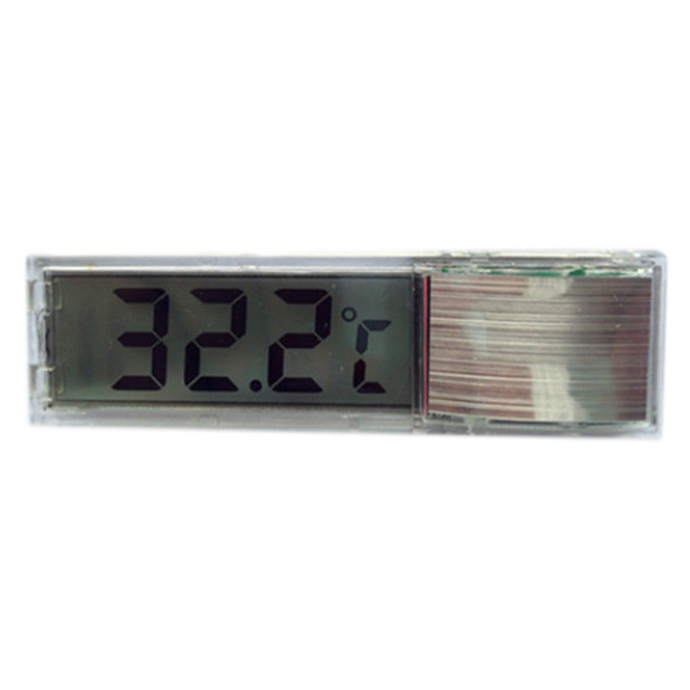 Transparent Mini LCD 3D Aquarium Thermometer Fish Tank    Silver - Mega Save Wholesale & Retail - 1