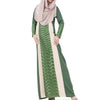 Arabian Robe Middle East Muslim Long Dress   green   M