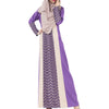 Arabian Robe Middle East Muslim Long Dress    purple   M