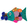 National Style Messenger Fish Shape Bag Cartoon Hand-made Drawstring