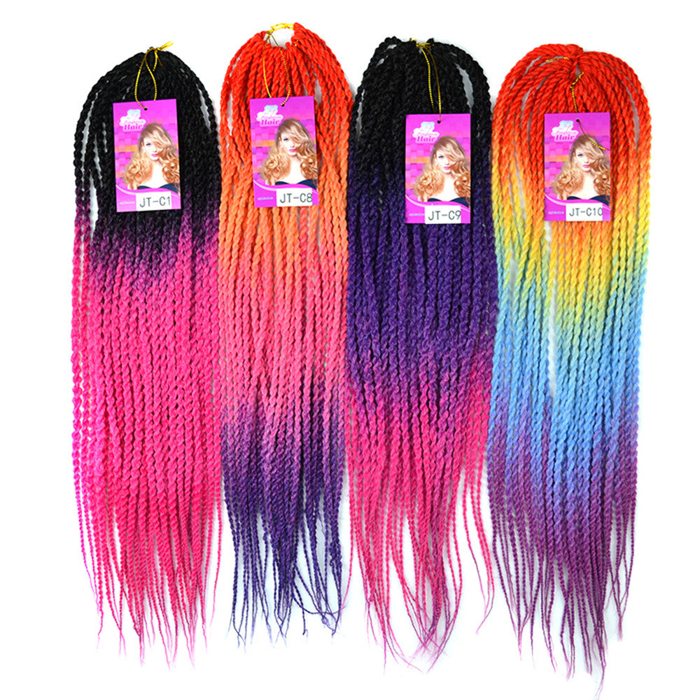 Black Wig African Small Twisted Braid     C9 - Mega Save Wholesale & Retail - 2