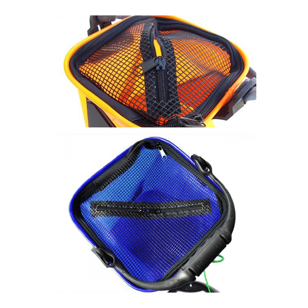 Yujia network port Tisheng EVA fishing bucket hit the road sub boat fishing folding bucket to mention buckets gear play nest barrel     20x20cm - Mega Save Wholesale & Retail - 4