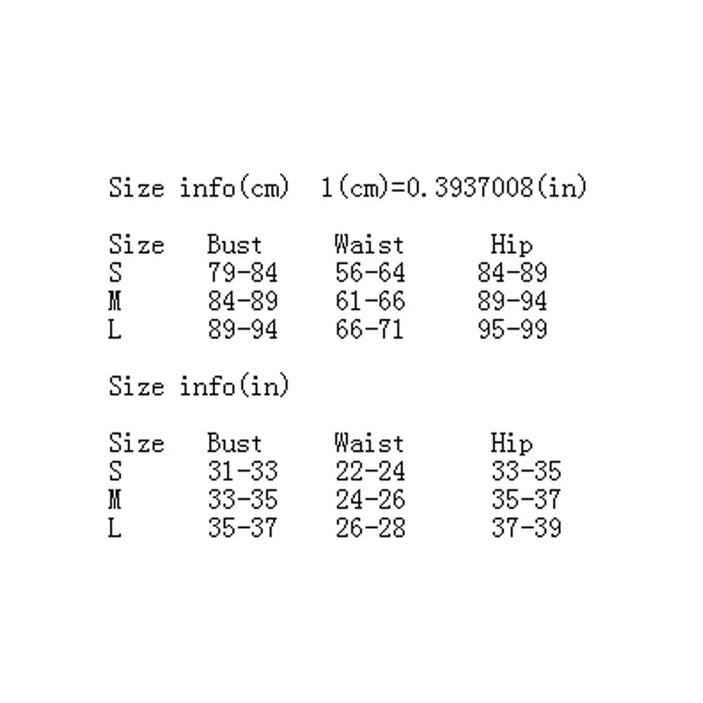 Women Swimwear Swimsuit Sexy Bikini  black  S - Mega Save Wholesale & Retail - 2