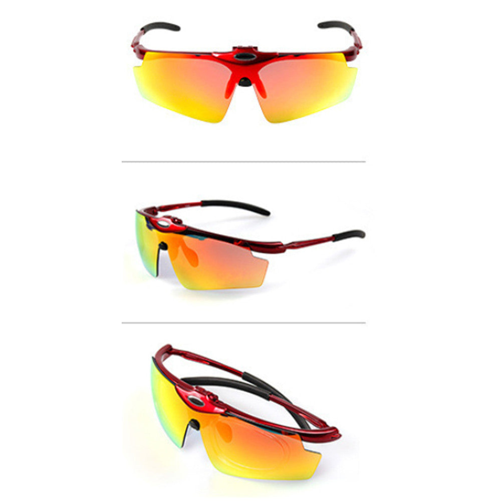 Riding Glasses Sports Driving Windproof XQ-382    bright red - Mega Save Wholesale & Retail - 2