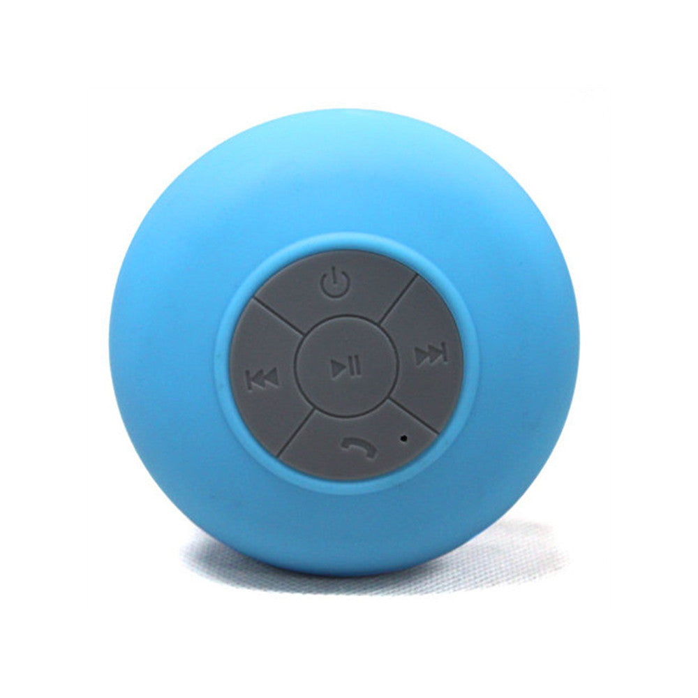 Blueboost Water Resistant Bluetooth Shower Speaker Handsfree Blue - Mega Save Wholesale & Retail - 1