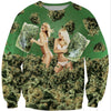 Womens Mens 3D Print Realistic Space Galaxy Animals Hoodie Sweatshirt Top Jumper Sexy beauty - Mega Save Wholesale & Retail