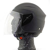 Motorcycle Motor Bike Scooter Safety Helmet 101   dull black - Mega Save Wholesale & Retail - 1