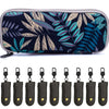 Flash Drive Case USB Storage Case USB Flash Drive Leather Case USB Protection USB Flash Drive Protection Easy Storage Exquisite Cartoon Decoration 1+9