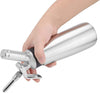 Whipped Cream Dispenser - Stainless Steel Whipped Cream Dispenser Foamer with Three Nozzles for Dessert Tools(500ML)