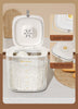 Kitchen Food Storage Box Containers Rice Bucket Insect and Moisture-proof Sealing Food Grade Flour Cereal Dog Food Storage Tank White-10kg
