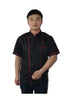 Short Sleeve Kitchen Cooker Working Uniform Chef Waiter Waitress Coat Jacket - Mega Save Wholesale & Retail - 3