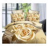 3D Queen King Size Bed Quilt/Duvet Sheet Cover Cotton reactive printing 4pcs 1.8M bed 01 - Mega Save Wholesale & Retail