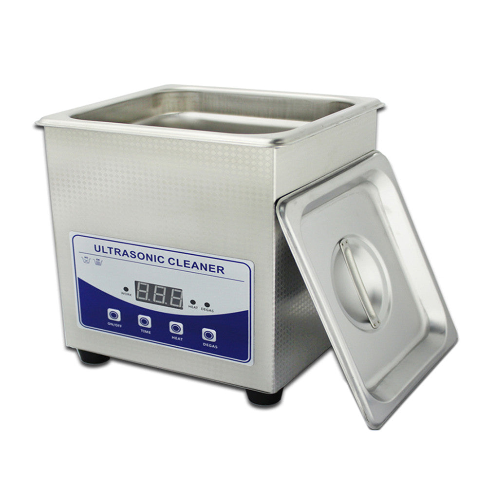 1.3L Professional Digital Ultrasonic Cleaner Machine with Timer Heated  Stainless steel Cleaning tank 110V 220V - Mega Save Wholesale & Retail