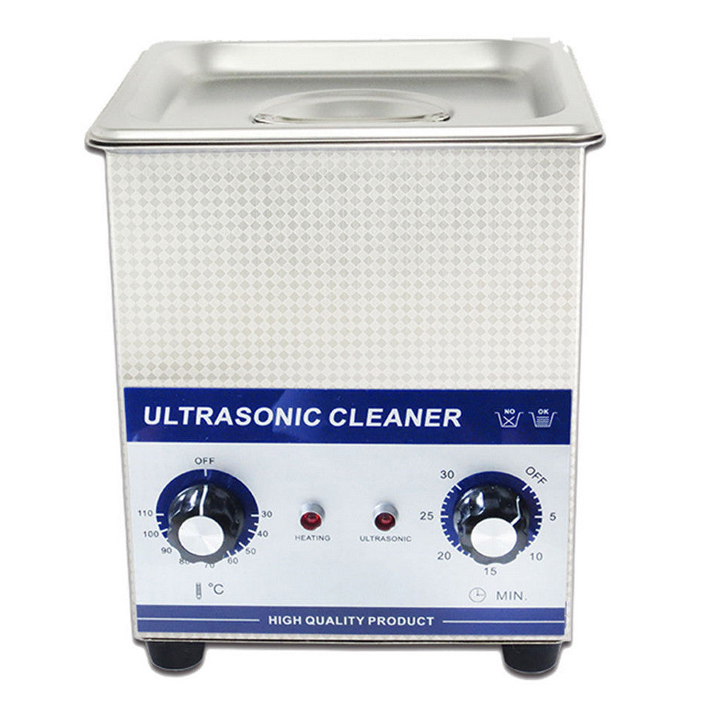 2.0L  Professional Ultrasonic Cleaner Machine with mechanical Timer Heated  Stainless steel Cleaning tank 110V/220V - Mega Save Wholesale & Retail