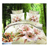 3D Queen King Size Bed Quilt/Duvet Sheet Cover Cotton reactive printing 4pcs 1.8M bed 03 - Mega Save Wholesale & Retail