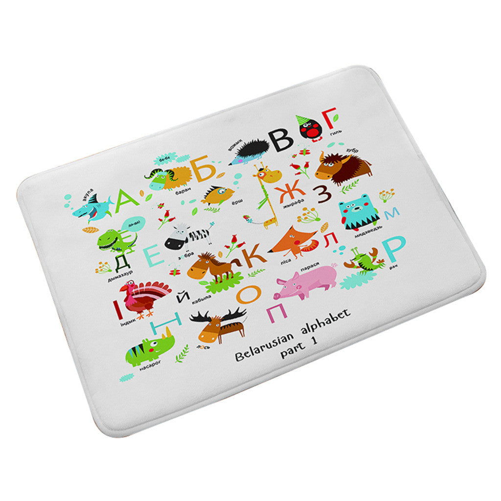 Flannel Carpet Non-slip Door Foot Mat   012 - Mega Save Wholesale & Retail