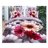 3D Queen King Size Bed Quilt/Duvet Sheet Cover Cotton reactive printing 4pcs  07 - Mega Save Wholesale & Retail