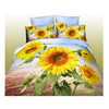 3D Queen King Size Bed Quilt/Duvet Sheet Cover Cotton reactive printing 4pcs  10 - Mega Save Wholesale & Retail