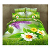 3D Queen King Size Bed Quilt/Duvet Sheet Cover Cotton reactive printing 4pcs  14 - Mega Save Wholesale & Retail