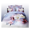 3D Queen King Size Bed Quilt/Duvet Sheet Cover Cotton reactive printing 4pcs  15 - Mega Save Wholesale & Retail