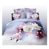 3D Queen King Size Bed Quilt/Duvet Sheet Cover Cotton reactive printing 4pcs 1.5M bed 15 - Mega Save Wholesale & Retail