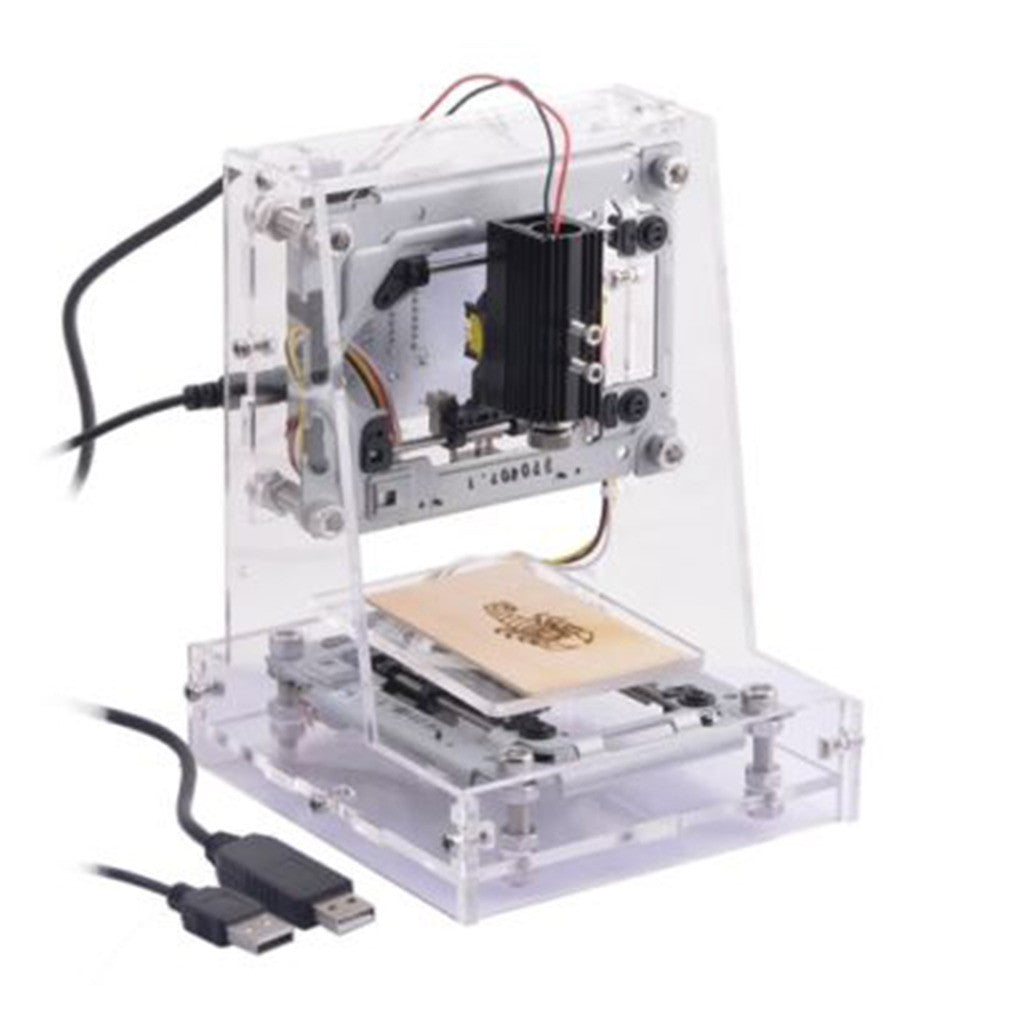 300MW Laser Engraver Cutter Machine with CNC Printing in Transparent & Elevated Design - Mega Save Wholesale & Retail