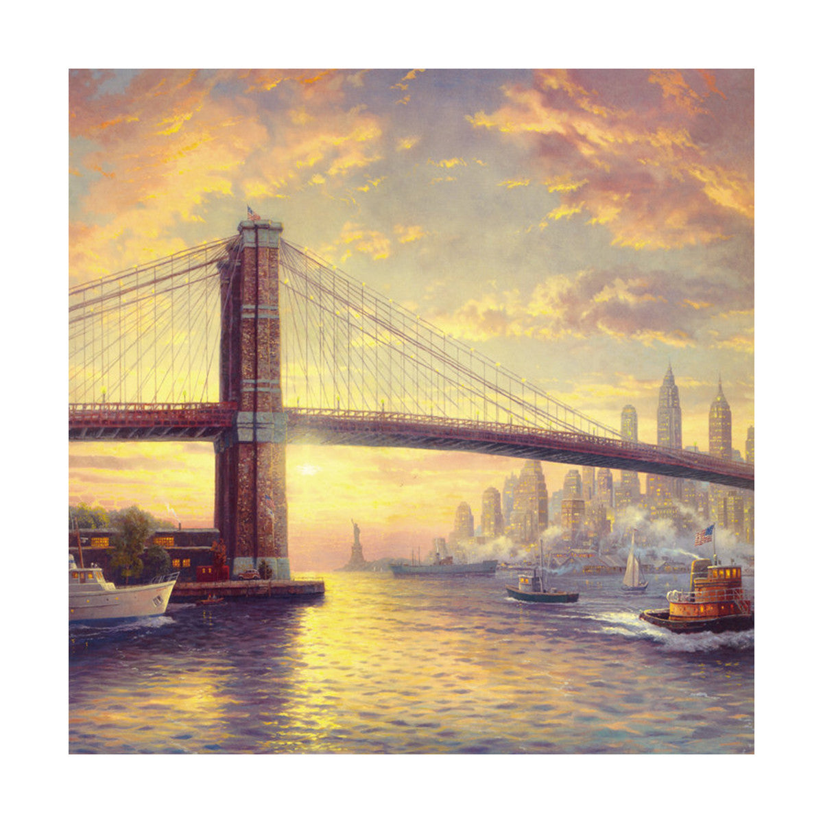 European and American scenery Thomas cattle decoration painting bulk villa hang painting hotel oil painting    02 - Mega Save Wholesale & Retail - 1