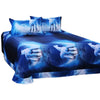 Starry Sky Home Textiles Beding 3D 4 pcs Beding Quilt Cover Flat Sheet Pillow Case x2   03 - Mega Save Wholesale & Retail