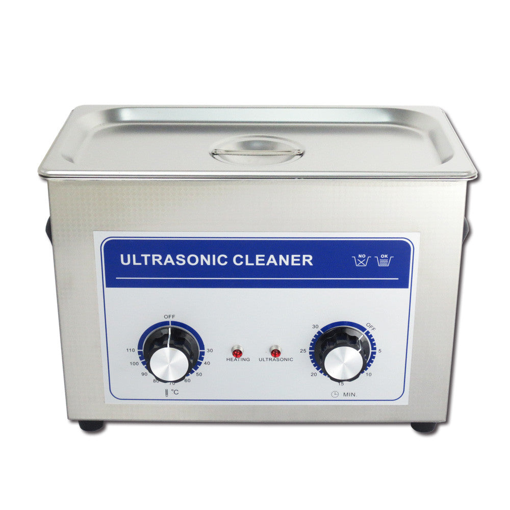 4.5L  Professional Ultrasonic Cleaner Machine with mechanical Timer Heated  Stainless steel Cleaning tank 110V/220V - Mega Save Wholesale & Retail