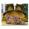 3D Queen King Size Bed Quilt/Duvet Sheet Cover Cotton reactive printing 4pcs  23 - Mega Save Wholesale & Retail