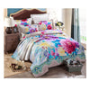 Cotton Active floral printing Quilt Duvet Sheet Cover Sets 2.0M/2.2M Bed Size 03 - Mega Save Wholesale & Retail